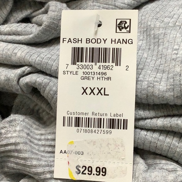 NWT Jenni Intimates, Three snap, Body Suit, Square neckline, Short sleeves, - Picture 5 of 5